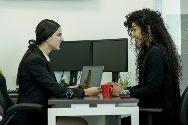 Trabajadoras de oficina